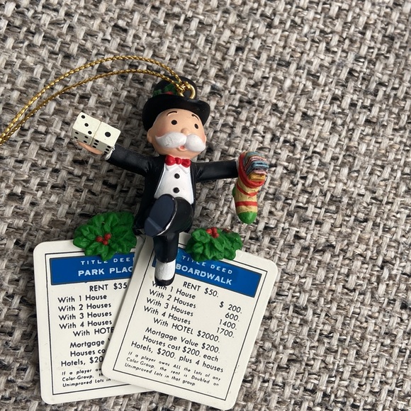 Enesco 1994 Monopoly Ornament "A Holiday Opportunity" -ornament - Picture 3 of 9